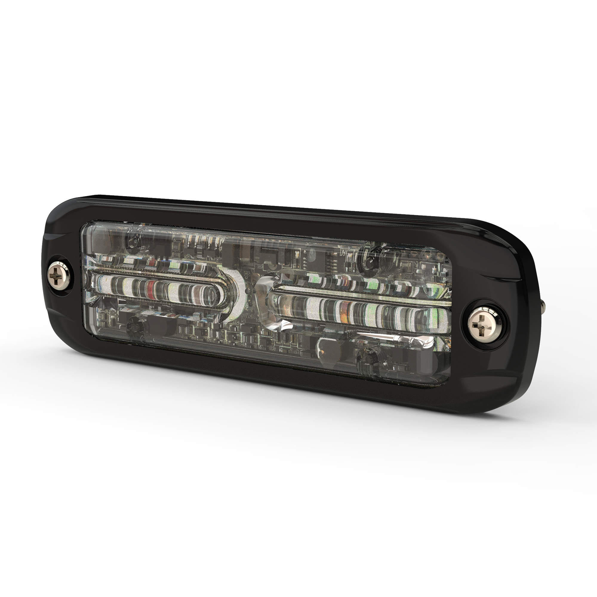 ECCO, Directional Warning Light: Dual-color amber/green, Light Type LED, Lens Color Clear, Included (qty.) 1 Model# ED3802AG